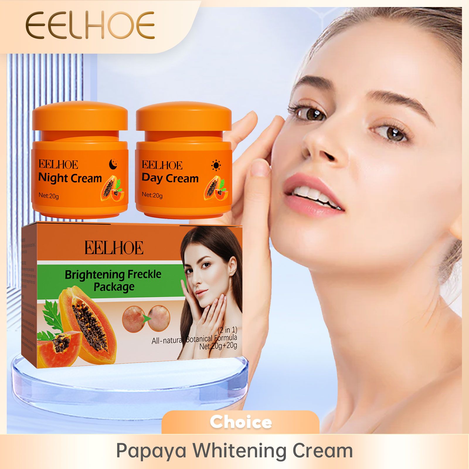 Luxury Skincare Brands - Krim pemutih wajah, pepaya siang malam