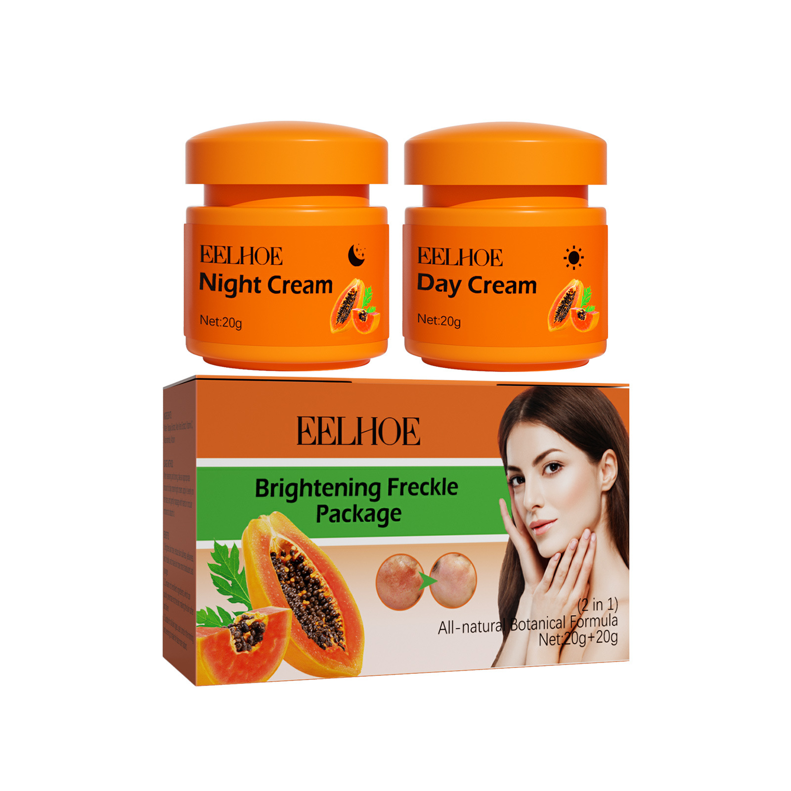 Krim pemutih wajah, pepaya sia - Luxury Skincare Brands ulasan dan harga