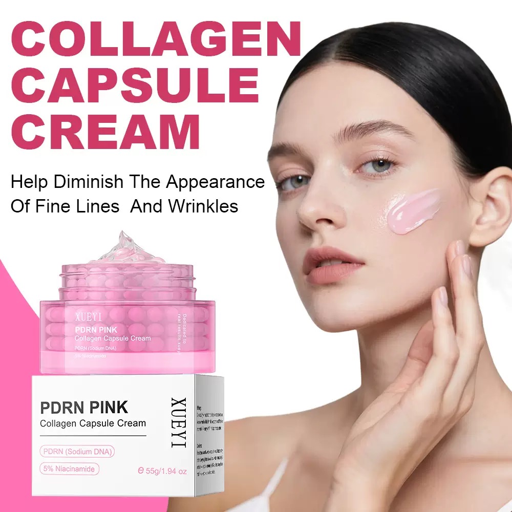 Krim Kapsul Kolagen Pink PDRN  - Luxury Skincare Brands ulasan dan harga