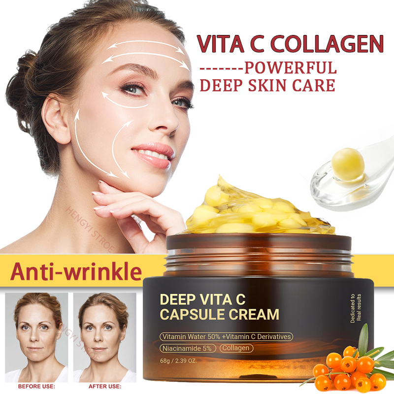 Krim kolagen kapsul Vita C Ant - Luxury Skincare Brands ulasan dan harga